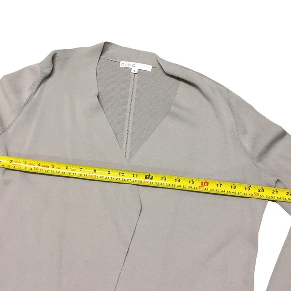 Lightweight Grey Cardigan, Size M - Picture 2 of 3